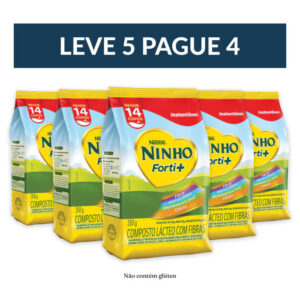 Leve 5 Pague 4 - Ninho Forti+ Fibras Sachê 350g